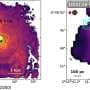 NGC 1068星系中心黑洞喷流的中红外与光学合成图像