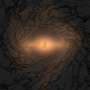 Milky Way-like simulation reveals how central galactic structures grow together 相关头图