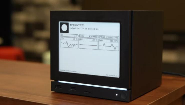 Valve 开源电子墨水屏“Inkterface”在 Steam Machine 上的展示