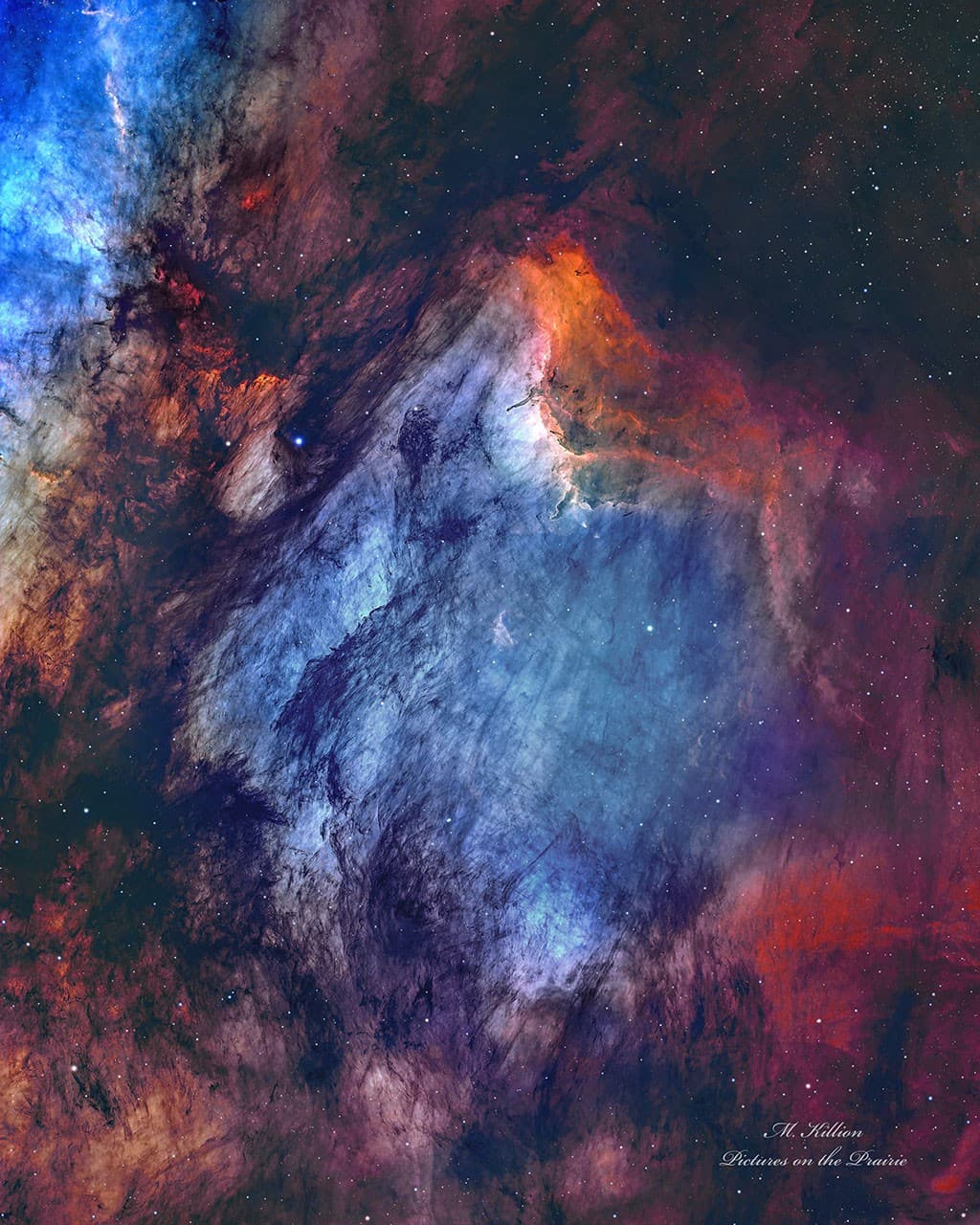 宇宙探索 · 鹈鹕星云:气体、尘埃与恒星的华丽交响