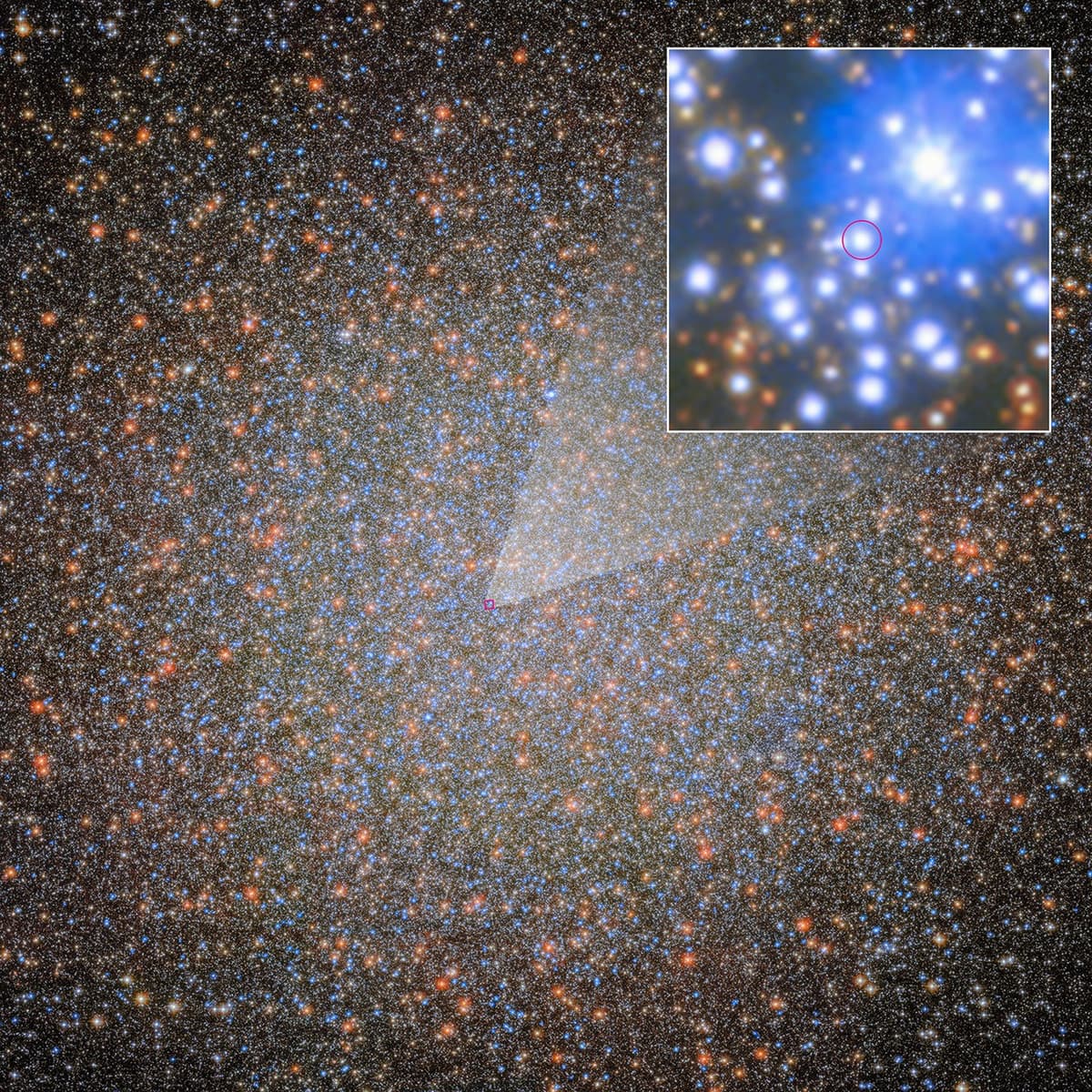 宇宙探索 · 哈勃望远镜首次发现球状星团中缺失的黑洞