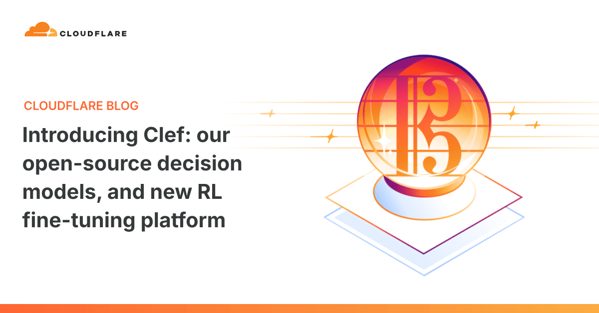 Cloudflare Clef 决策模型架构示意图