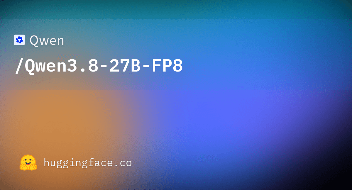 Qwen 3.8 27B 模型架构示意图