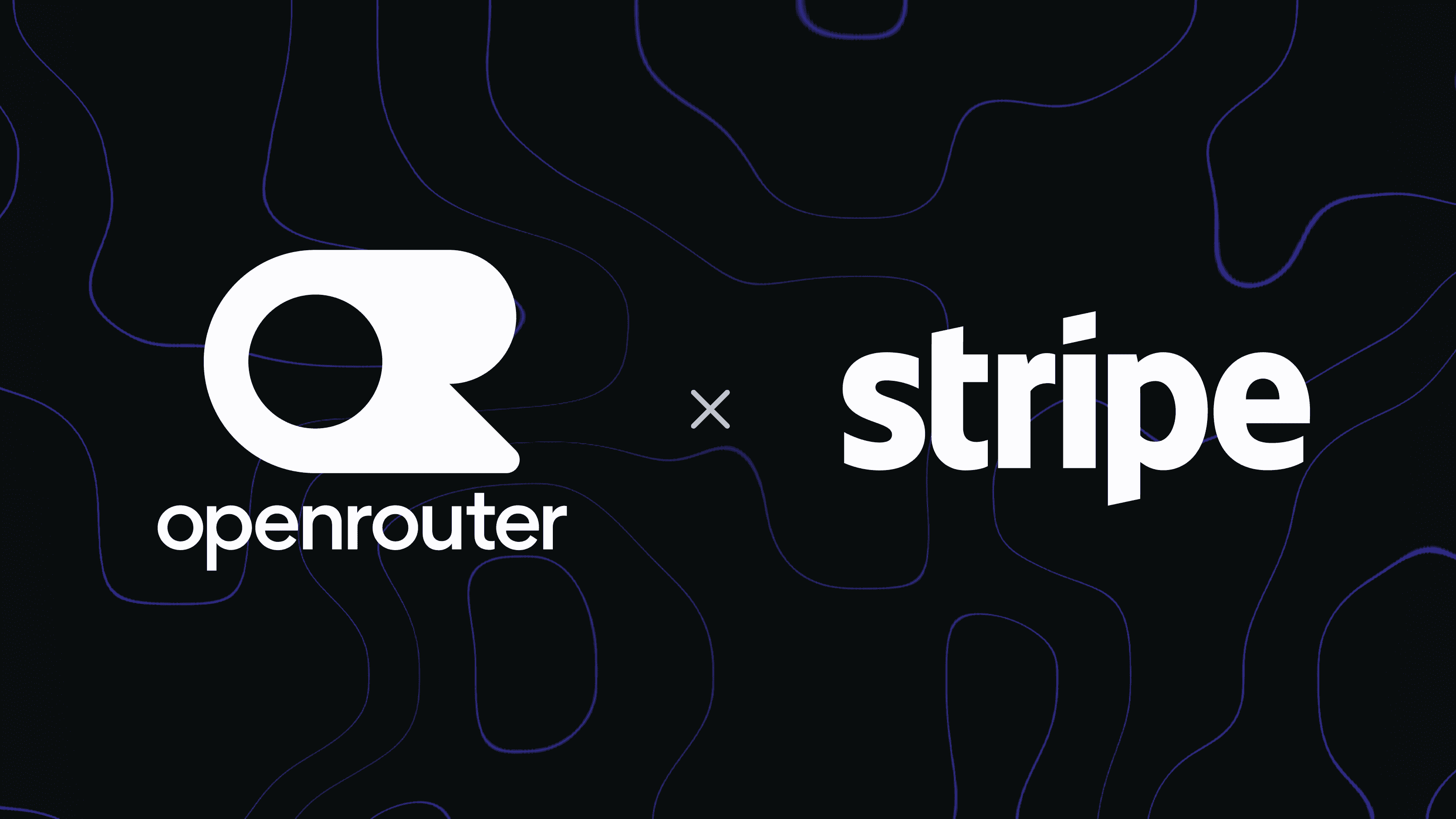 OpenRouter 与 Stripe 合作示意图